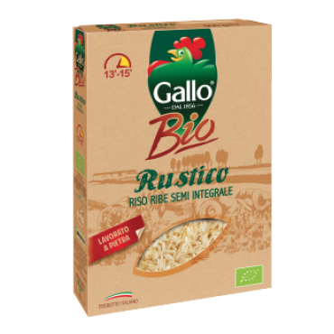 Riso Gallo Organic Rustico Rice 500g